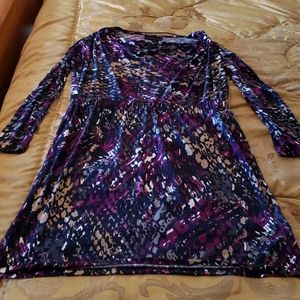 Colorful Waisted Dress